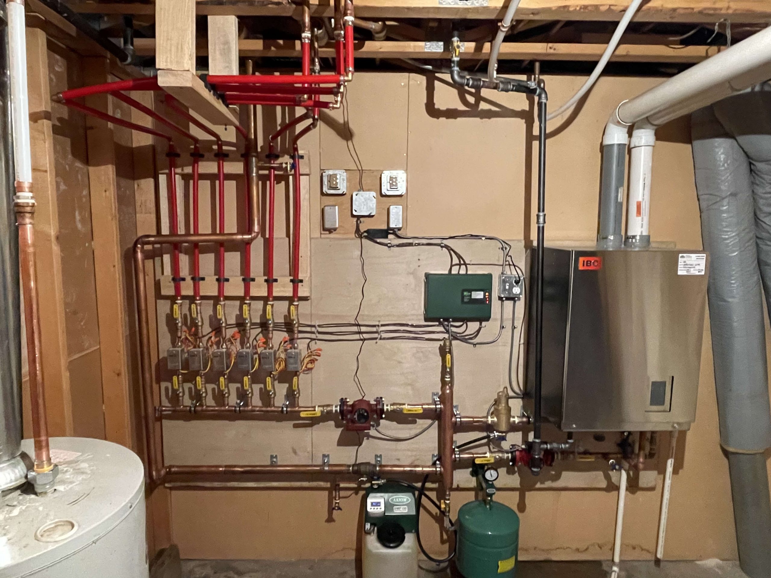 Installing of equipment