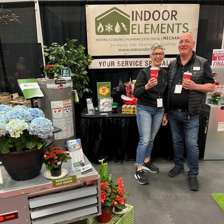 Lena and Gord at Tradeshow